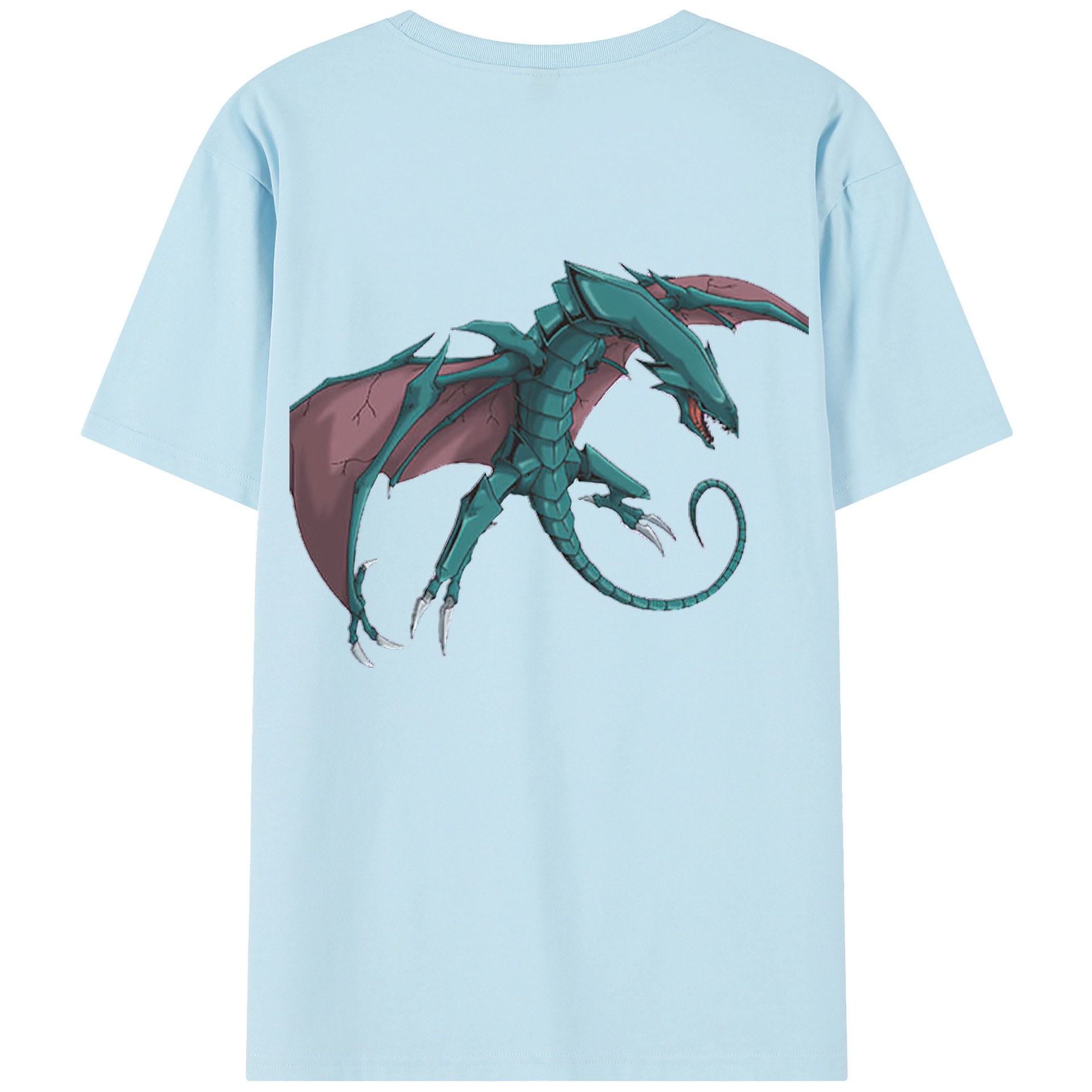 （画像用） 遊☆戯☆王 Yu-Gi-Oh! 綿100％半袖Tシャツ（背面プリント）